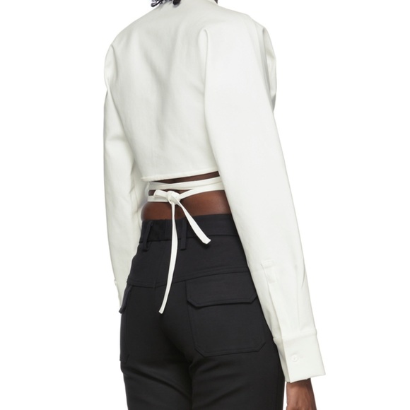 Christopher esber Magyar cover up crop top - Picture 2 of 3